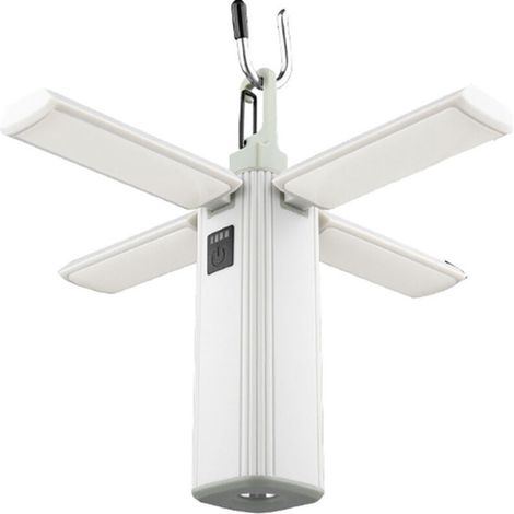 TONCHEAN Lanterne de camping solaire rechargeable 2000 mAh pliable pour tente de camping, alimentée à l'énergie solaire, 3 modes d'éclairage, lanternes solaires suspendues d'extérieur, lampes de secou