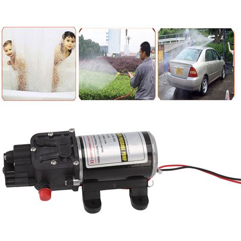 Pompe à membrane automatique, facile à installer, pompe à membrane électrique intermittente, pompe de pulvérisation, pompe haute pression, pompe pour équipement de nettoyage, modèle RL-3203. (1/5)