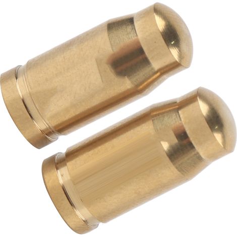 2 Pièces Bouchons de Valve en Titane TC4 pour VTT et Vélo de Route (Couleur Or) (1/5)