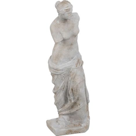 Statue Vénus en ciment patiné et vieilli 47 cm