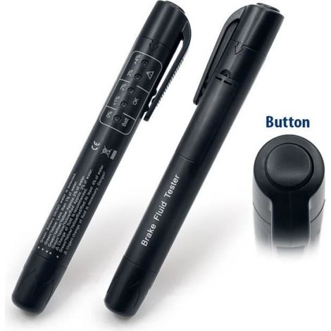 Testeur De Liquide De Frein - Détecteur D'humidité Pour Huile De Frein - Compatible Tous Véhicules - 1 Pièce (1/4)