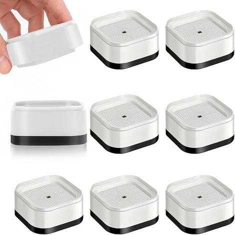8 x Table Leg Risers, 7 × 3.5 cm Table Risers (1/5)