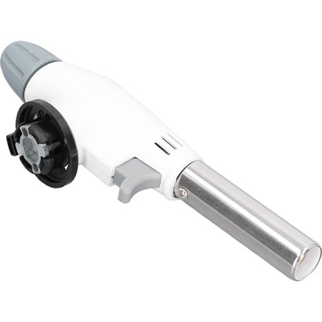 Torche de soudage à allumage électronique et flamme réglable pour barbecue extérieur, type à clip, avec réservoir d'essence (1/5)