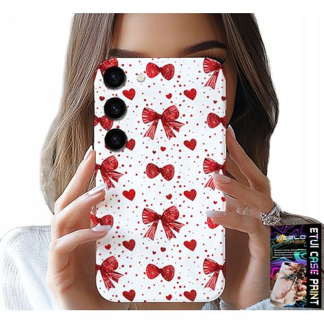 Hülle für Samsung Galaxy S23 – modische rote Schleifenmuster (1/5)