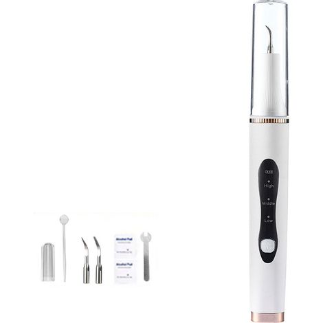 Limpiador dental ultrasónico, eliminador de sarro dental, blanqueador dental totalmente automático.