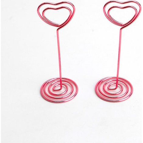 Lot de 12 porte-numéros de table pour mariage et fiançailles