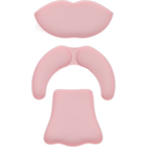 Ensemble de trois masques faciaux, accessoires pour machine à masques, moules pour patchs pour les yeux, masques pour le nez et les lèvres à faire soi-même, moules pour machine à masques. (1/5)