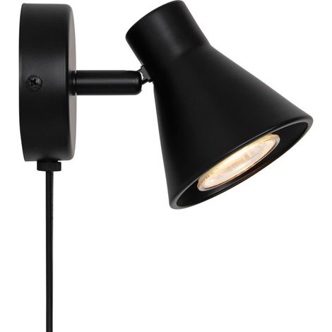 EIK Applique murale Noir GU10 - NORDLUX 45761003 (1/3)