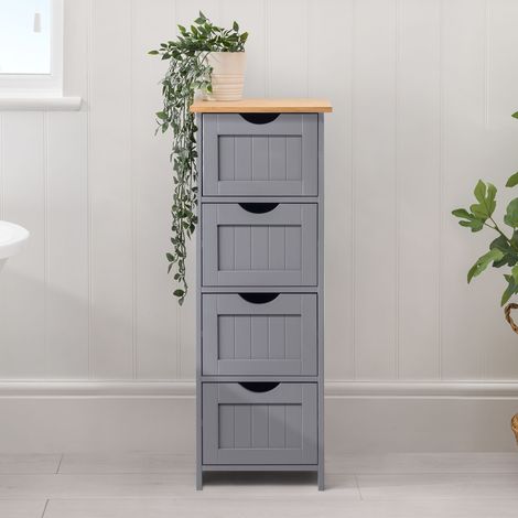 Lustleigh Grey Bathroom Drawer Unit (1/5)