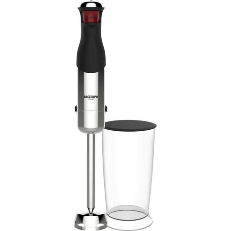 Mixeur à main avec verre doseur, 800 W, acier inoxydable, noir et gris (1/5)