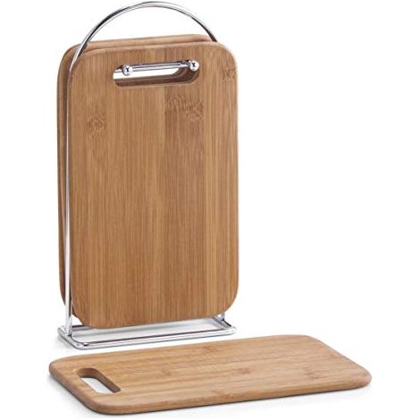 Accessorio cucina zeller 25264 bambù multifunzionale 4 pezzi (1/4)