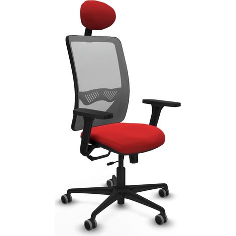 Silla de oficina piqueras y crespo Zulema negro espuma alta densidad (1/2)