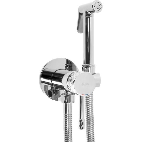 BIDET FAUCET REA LUNGO LOOP DIAMOND CHROME