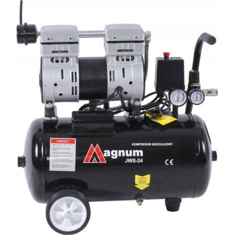 KOMPRESOR BEZOLEJOWY WYCISZONY JWS-24 750W/24L (1/2)