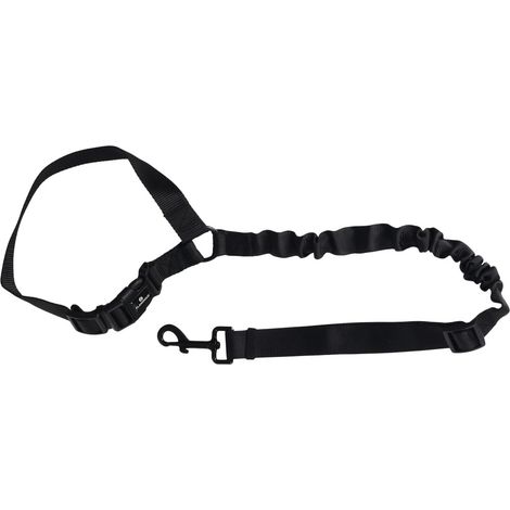 Laisse de voiture Ramone Noir M pour chien max 30 kg - Flamingo (1/5)