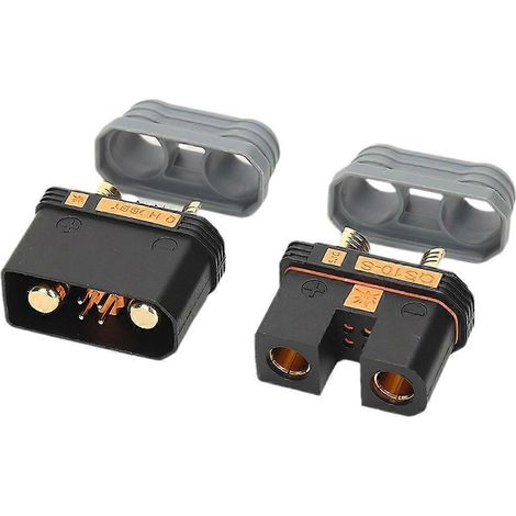 Connecteur de charge pour batterie de drone QS10 240A, 750 V, soudable, qualité automobile, fiche mâle/femelle 4-10 AWG, résistant à l'inflammation (1/5)
