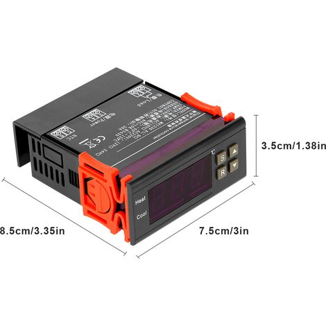 30A MH1230A AC220V Digitaler Temperaturregler für Kühl- und Heizsysteme (1/5)