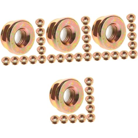 Lot De 4 Écrous De Rechange Pour Tondeuse À Gazon 10 Pièces X 4 (1/5)