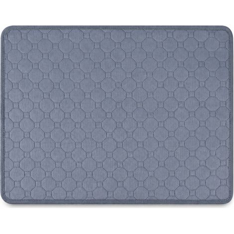 Tapis d'éducation lavable pour chien et chat gris foncé XXS (1/5)