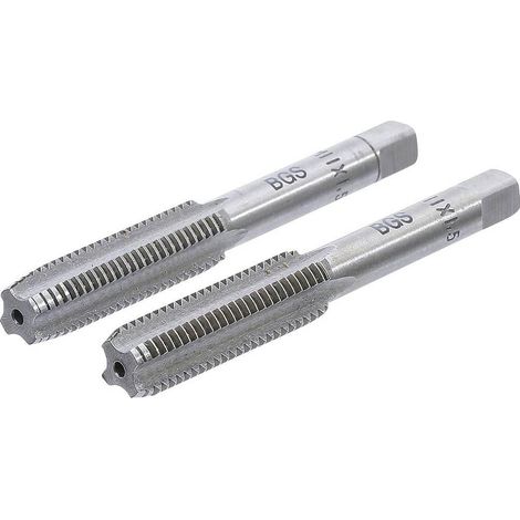Pré-Tarauds et Filières M11 x 1,5 - 2 pcs - Acier Résistant - Filetage Précis et Durable, Pro - D-Work