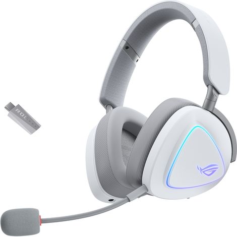 ASUS ROG Delta II Auriculares Inalámbrico y alámbrico Diadema Juego USB Tipo C Bluetooth Negro