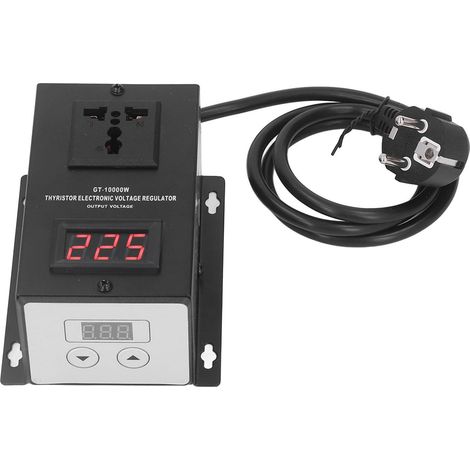 Régulateur de tension électronique 10000W variateur thyristor BTA100-800B montée descente transformateur 25A 45A (1/5)