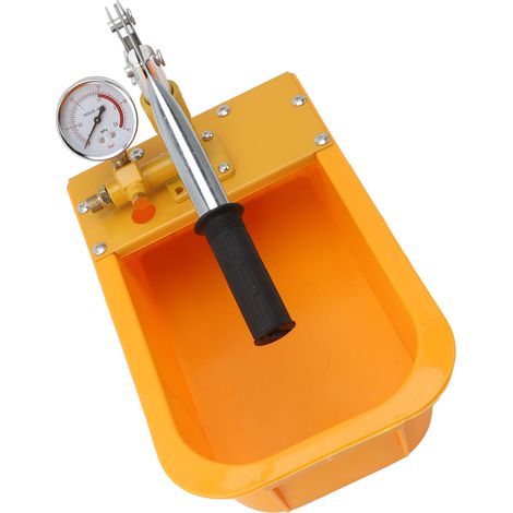 Manueller hydrostatischer Pumpenprüfer, hydraulischer Wasserdruckprüfer, Spitzenprüfer für Ablass mit Manometer.