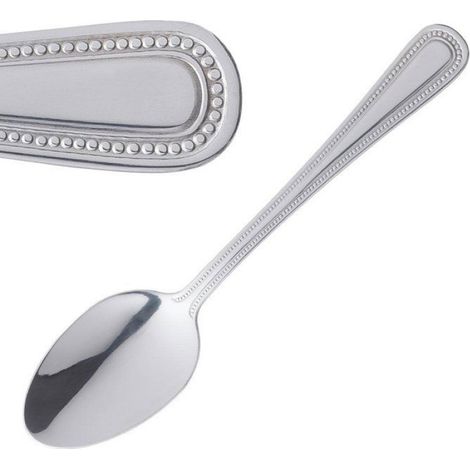 Cuillère À Dessert - Acier Inoxydable 18/0 - 183 Mm - Pour Adulte - Lot De 12