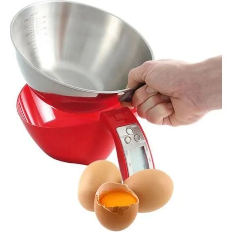Bilancia da cucina Lacor 61707 ciotola rimovibile 1,5 l