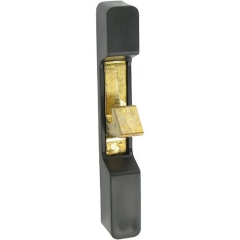 Gâche en applique pour serrure de portail PVC – noir – GA - TIRARD