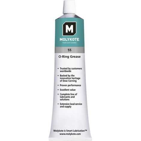 Graisse silicone pour joints toriques dynamiques 55 O-RING - tube 100g - Molykote