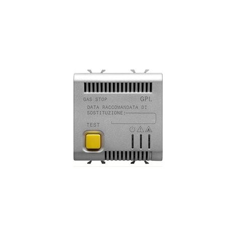 Rilevatore Gpl 2M 12V Ac/Dc Titanio ( Gewiss Cod. Gw14711 )