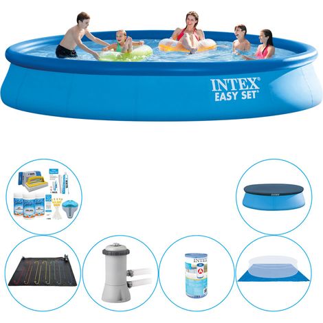 Intex Piscine Easy Set Ronde - 457x84 cm - 6-pièces S20270 (1/5)