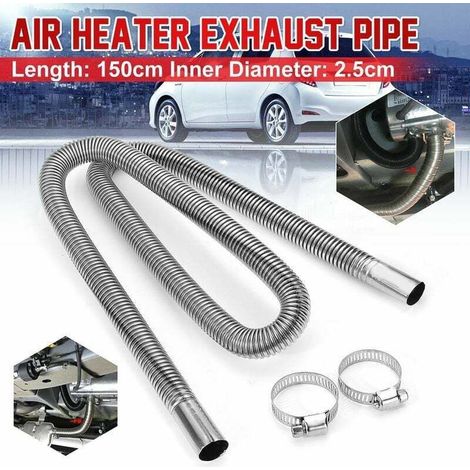150 cm stainless steel diesel escape pipe (1/4)