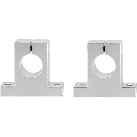 pièces de support de fixation pour rail de guidage de mouvement linéaire SK20 20 mm (1/4)