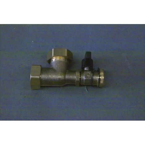BRÖTJE Ángulo con 2XÜM 1 pulgada y grifo KFE 3/8 pulgada, 670661