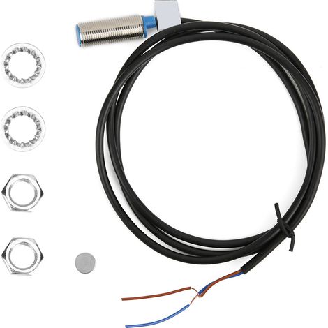 Interrupteur de proximité magnétique métal, coque courte DC 0-35V, normalement ouvert, capteur de détection sans contact petit format (1/5)