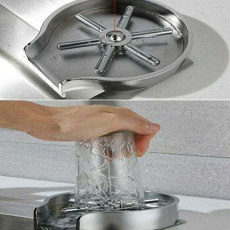 Automatischer Glasreiniger für Küchenspülen (1/2)