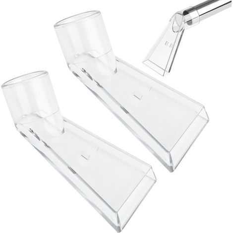 Set mit 2 Staubsaugeraufsätzen – Schwenkdüse, Staubsaugerbürste, Saugkopf für die Reinigung von Böden und Teppichen, Saugdüse, Staubsaugerzubehör (1/4)