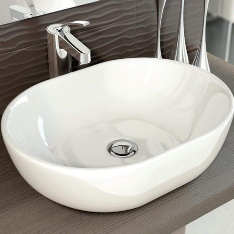 Aufsatzwaschbecken aus Keramik AKUMAL 48