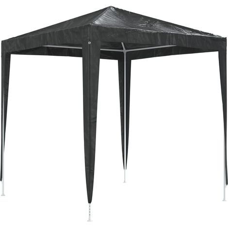 Tente de réception - Tonnelle de jardin - Barnum professionnelle 2x2 m Anthracite fr11324 - Maison La Vie (1/5)