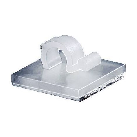 HellermannTyton Embase de fixation autocollant 151-13019 Plage de Ø du faisceau 6 mm (max) 2 pc(s) W066062 (1/2)