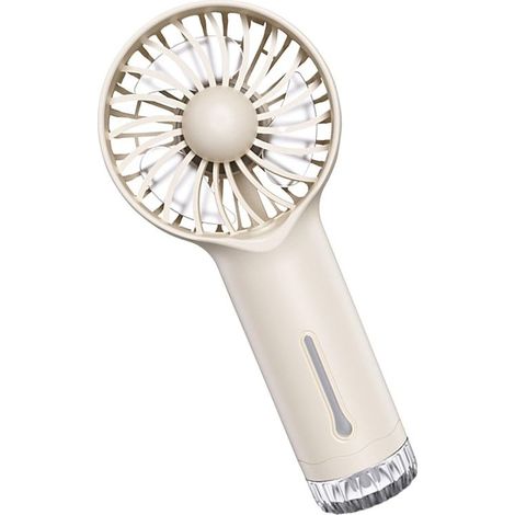 Ventilateur brumisateur portable, ventilateur brumisateur personnel, appareil de refroidissement électrique rechargeable, refroidisseur à 3 vitesses pour voyage et extérieur, 16,8 x 7,7 x 4,8 (1/5)