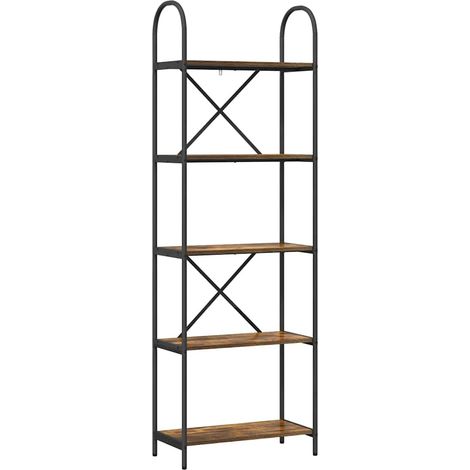 Maison Exclusive - Bücherregal Geräucherte Eiche 60 x 30 x 183 cm