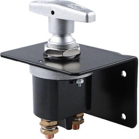 Coupe-circuit/suppression de batterie 12 V robuste avec trou de serrure pour accessoires de camping-car (1/5)