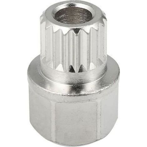 Écrou de Roue Antivol Voiture Clé Creuse Acier Modèle 34/18 PT - (1/4)