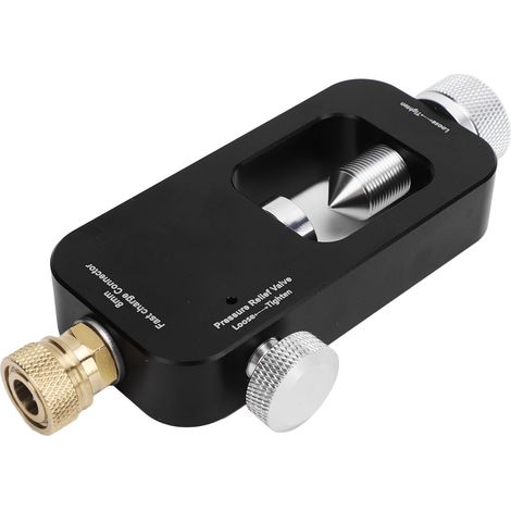 Adaptateur de remplissage pour bouteille de plongée en acier inoxydable et alliage d'aluminium 8 mm G5/8 pour le transport d'oxygène (1/5)