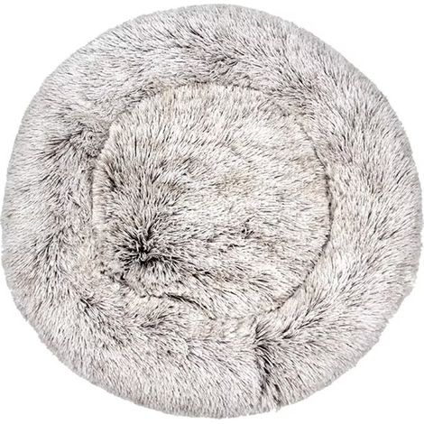 Coussin moelleux lavable pour chat et chien, dégradé brun, 60 cm – DELKEVIC (1/4)