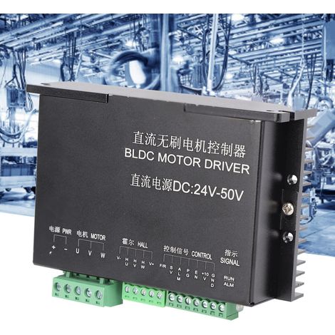 Contrôleur de moteur CC sans balais triphasé en pont complet, faible dégagement de chaleur, haute puissance, 20-50 V, 14 A (1/5)