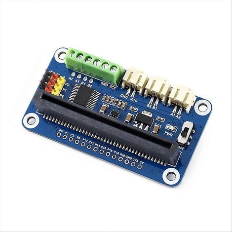 Für Micro-Bit Motortreiberplatine Kann Zweikanal-Gleichstrommotoren ansteuern Ideal für Robotik- und DIY-Projekte (1/5)